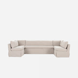 Alaris Slipcovered Dining Banquette