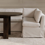 Alaris Slipcovered Dining Banquette