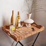Folding Tray Side Table