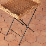 Folding Tray Side Table