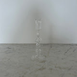 Blown Glass Candle Holder