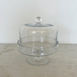 Glass Pedestal Set