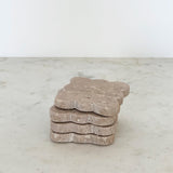Scalloped Coaster Set of 4