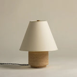 Travertine Table Lamp