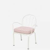 Sunhaven Dining Chair in Blush Pin Stripe