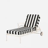 Sunhaven Sun lounger in Noir Stripe