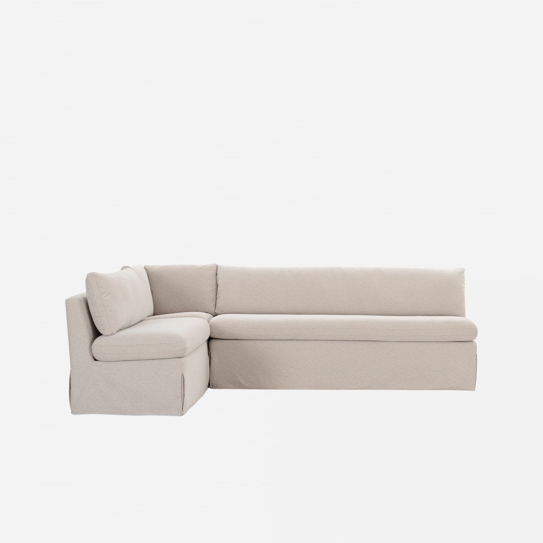 Alaris Slipcovered Dining Banquette