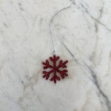 Bead Snowflake Ornament