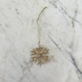 Bead Snowflake Ornament