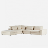 Prescott 4-Piece Sectional With Ottoman