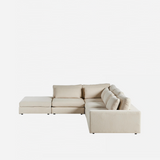 Prescott 4-Piece Sectional With Ottoman
