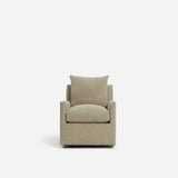 Camille Swivel Glider Chair and Ottoman