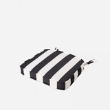 Sunhaven Dining Chair Noir Stripe