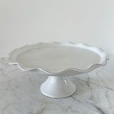 Evolenne Footed Plate & Glass Dome