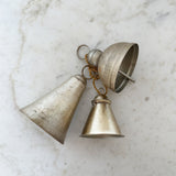 Hanging Bells Silver Finish