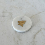 Holiday Marble Coaster Set of 4