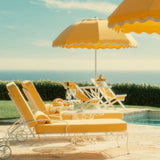Sunhaven Sun Lounger in Bellini Yellow