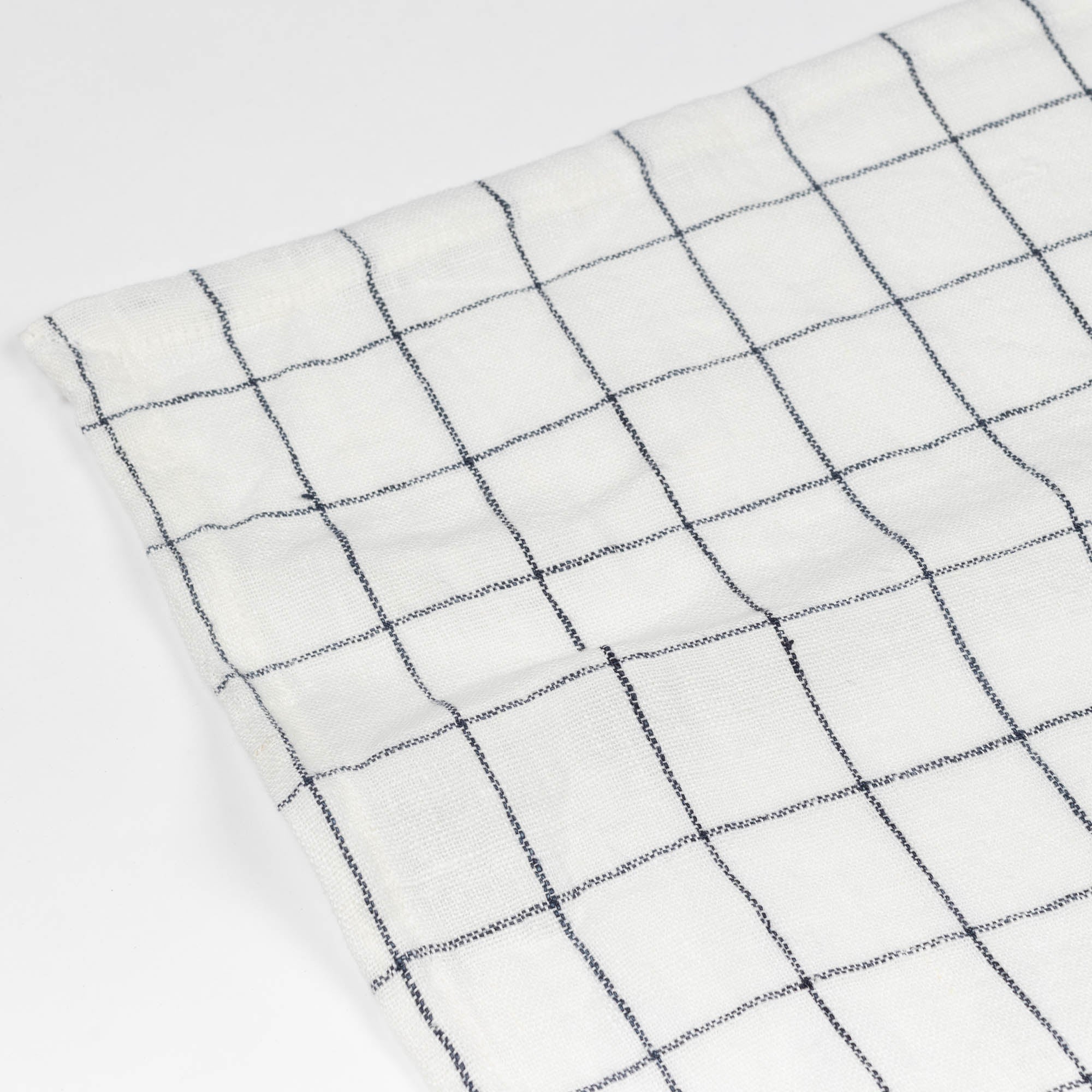 Linen Windowpane Napkins Set of 4