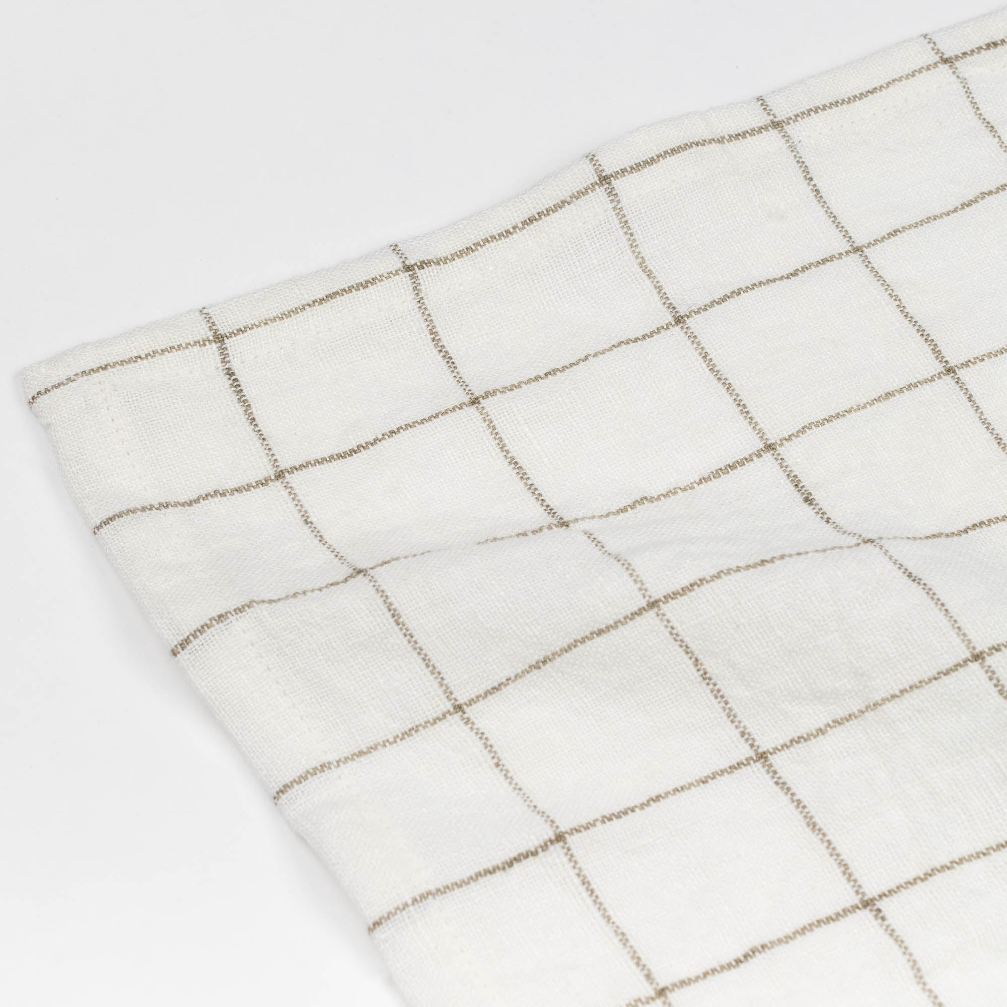 Linen Windowpane Napkins Set of 4