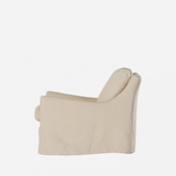 Alune Slipcover Swivel Chair