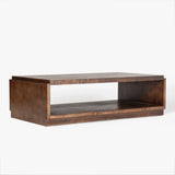 West Indies Burl Wood Coffee Table