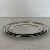 C Silver Oval Platter