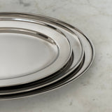 C Silver Oval Platter