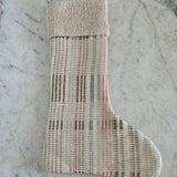 Christmas Plaid Stocking