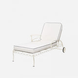 Sunhaven Sun Lounger in Linea White