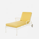 Sunhaven Sun Lounger in Bellini Yellow