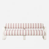 Cabana Sofa in Blush Stirpe