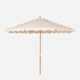 Palm Umbrella in Natural Stripe