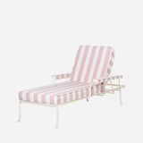 Harbor House Sun Lounger in Blush Stripe