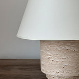 Travertine Table Lamp