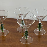 The Verde Martini Glass Set of 4